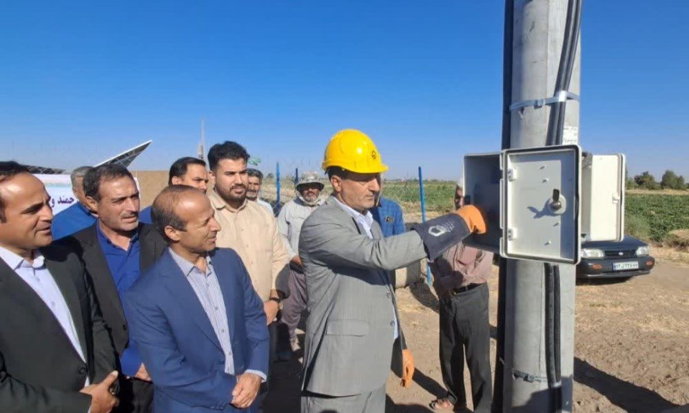بهرهبرداری از پروژههای نیروگاه خورشیدی و عمرانی شهرستان جوین