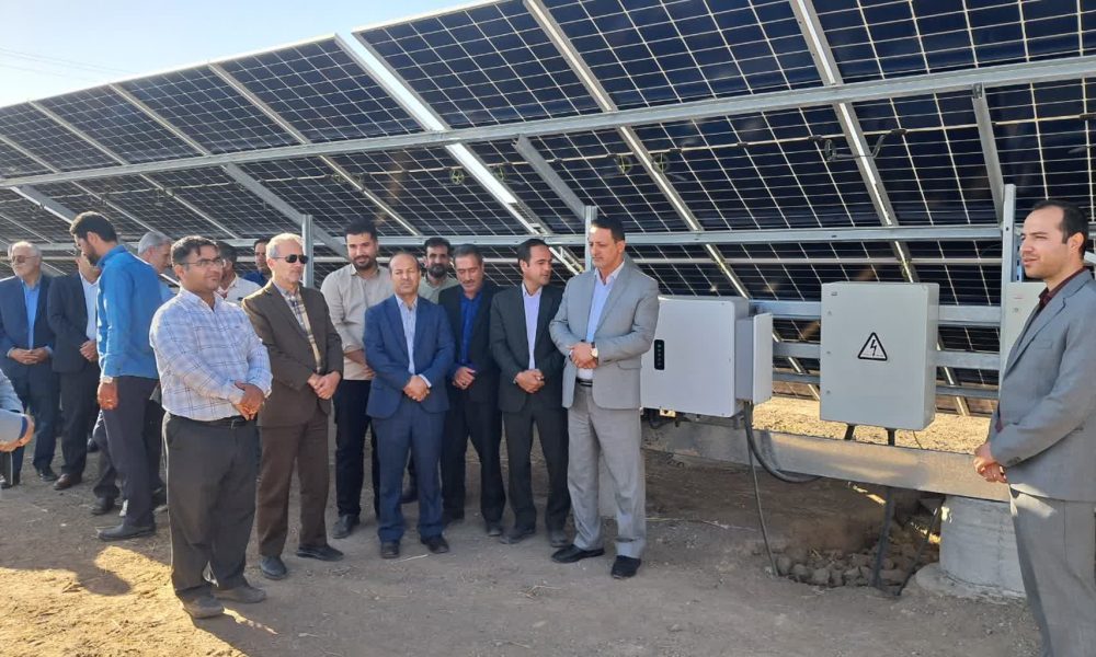 بهرهبرداری از پروژههای نیروگاه خورشیدی و عمرانی شهرستان جوین