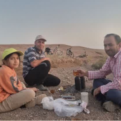 دوچرخه سواری گروه کوهنوردی جوین در مسیر نقاب تا هرده