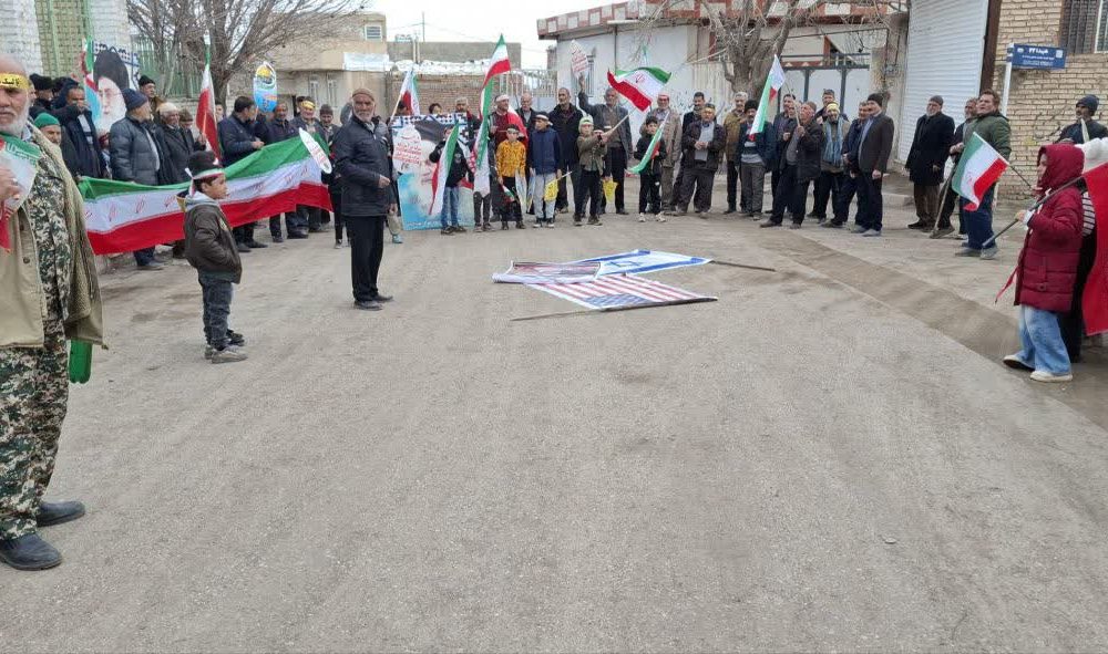 گزارش تصویری راهپیمایی مردم جوین