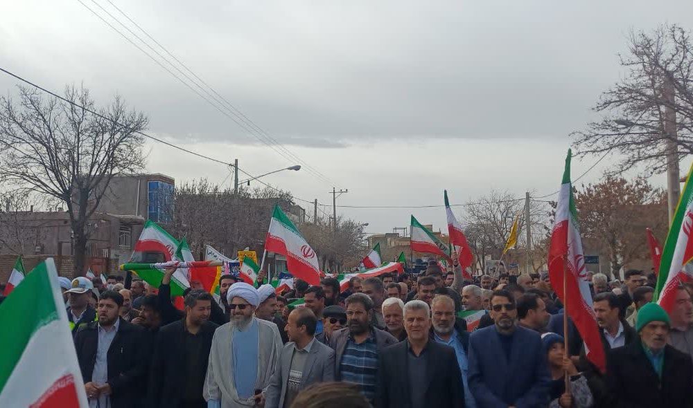 گزارش تصویری راهپیمایی مردم جوین