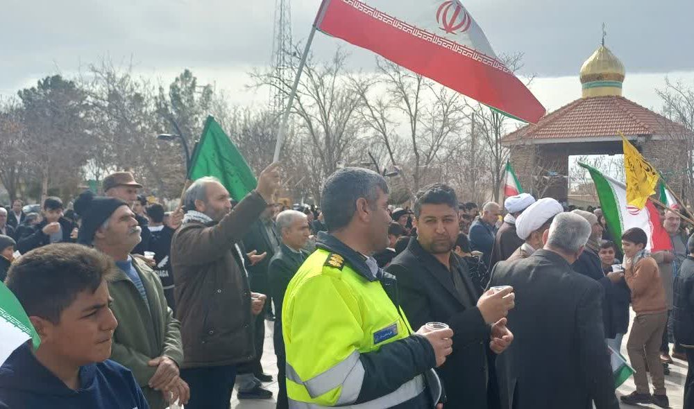 گزارش تصویری راهپیمایی مردم جوین