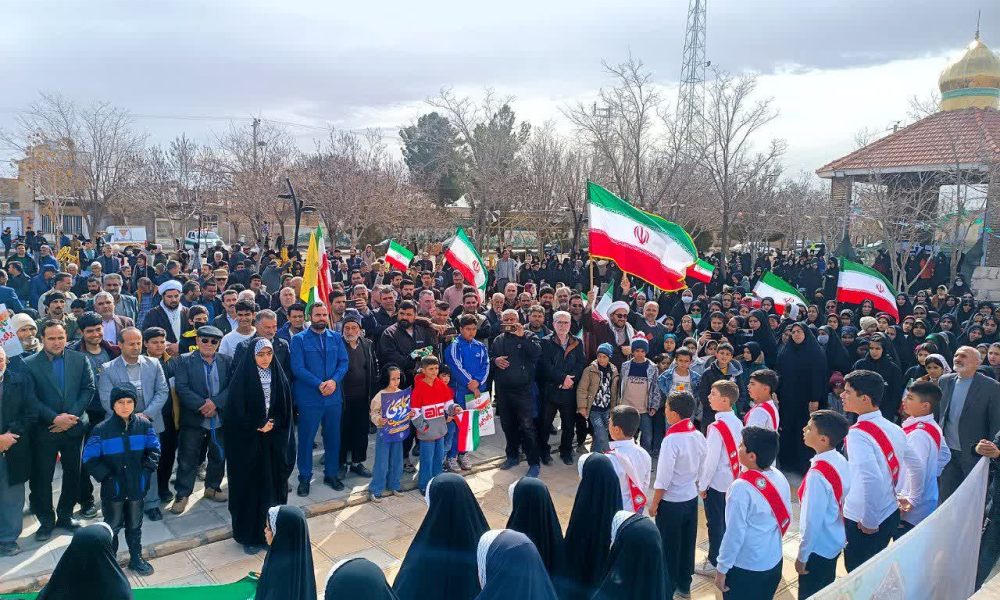 گزارش تصویری راهپیمایی مردم جوین