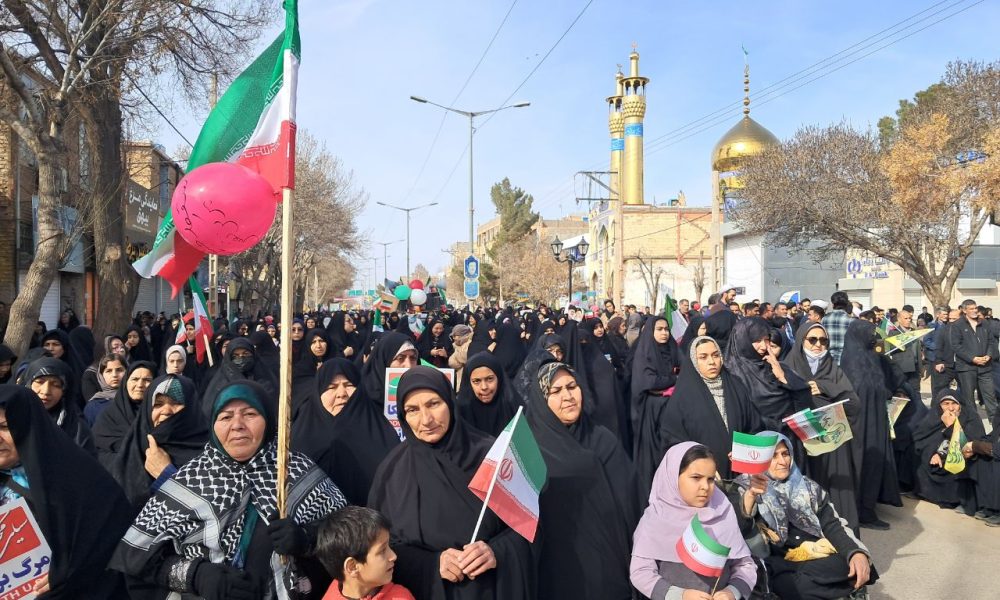 گزارش تصویری راهپیمایی مردم جوین