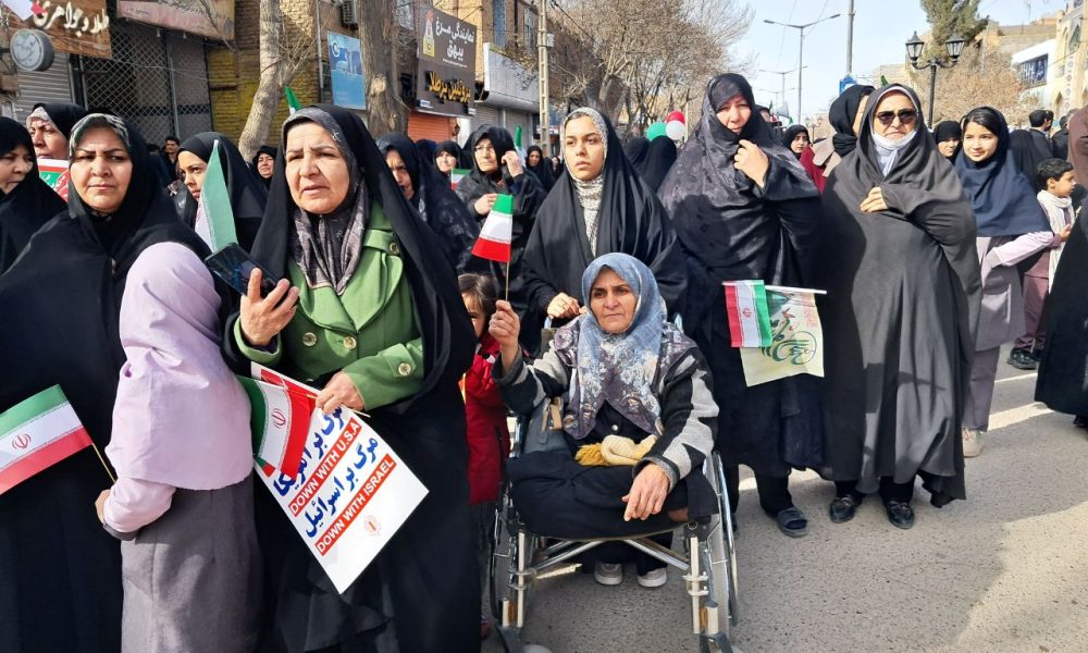 گزارش تصویری راهپیمایی مردم جوین