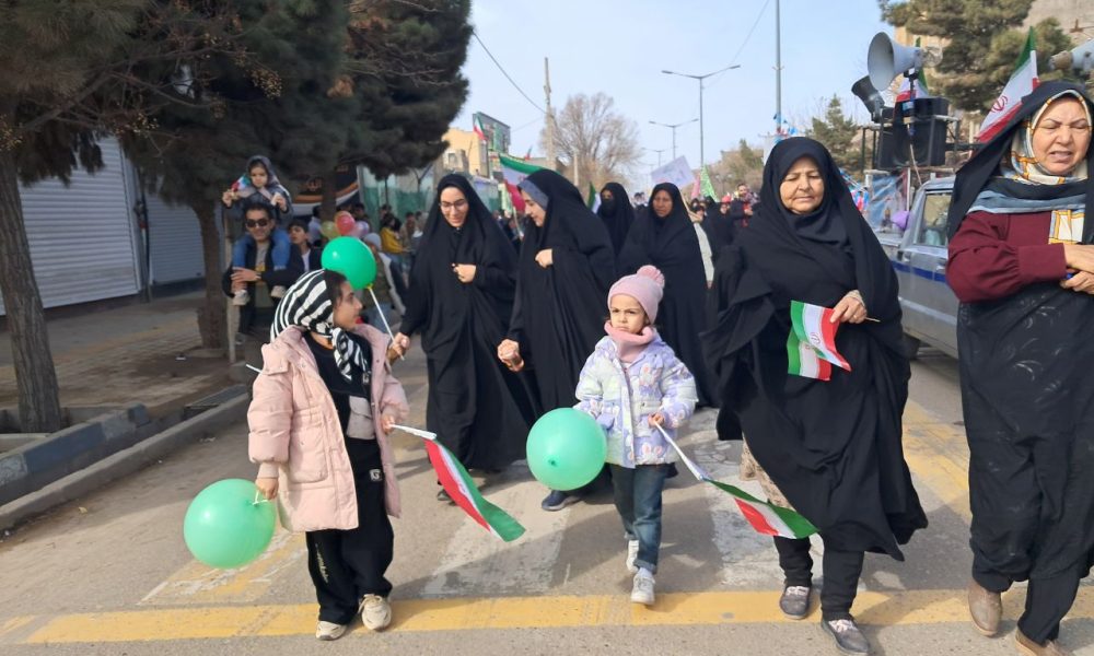 گزارش تصویری راهپیمایی مردم جوین