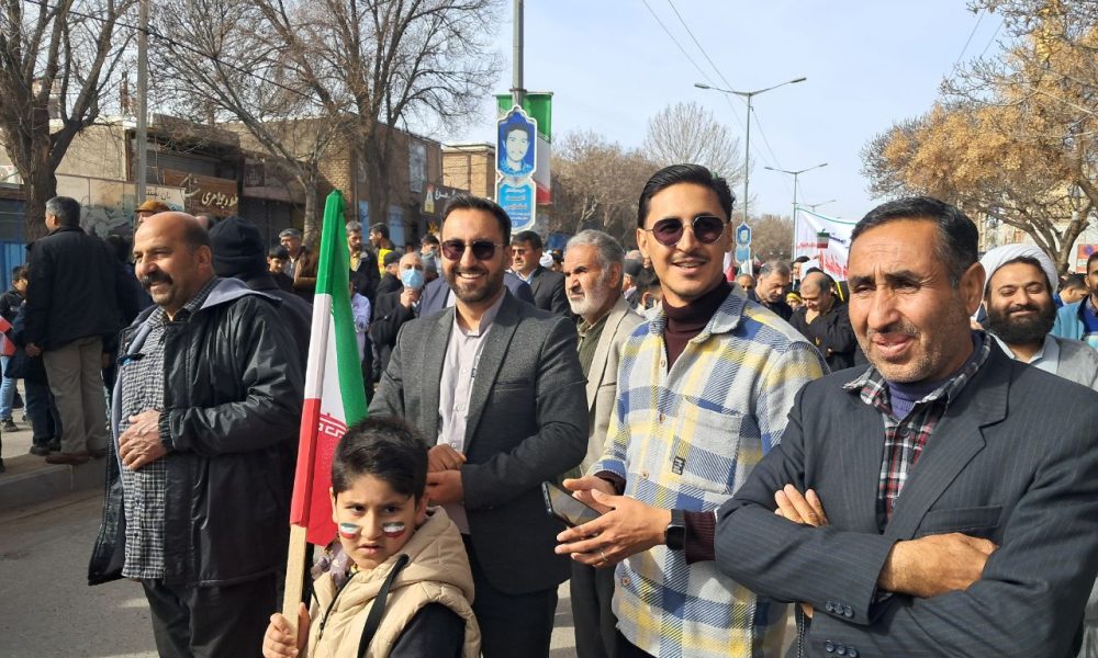 گزارش تصویری راهپیمایی مردم جوین