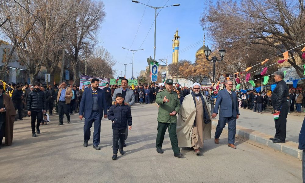 گزارش تصویری راهپیمایی مردم جوین