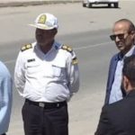 جانمایی محل اجرای پل باکسی محور حکم آباد به‌ مرکز شهرستان با حضور بخشدار عطاملک